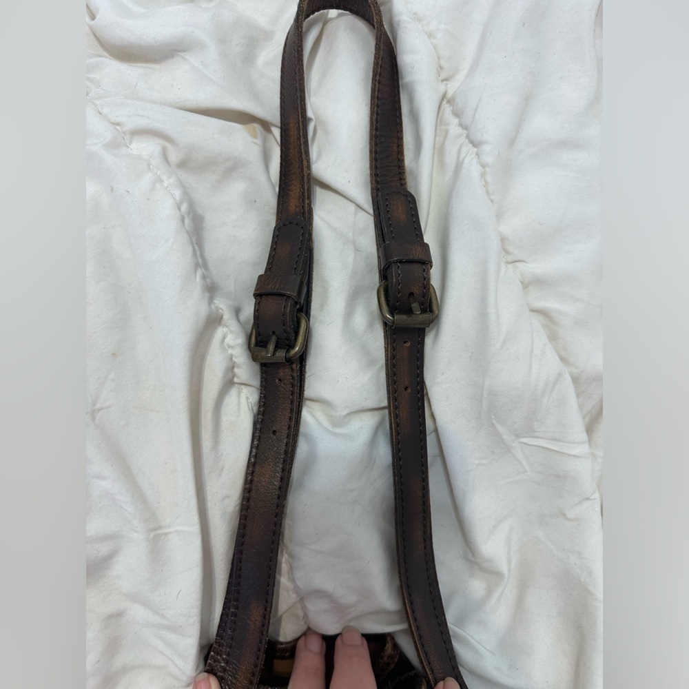 Patricia Nash Brown Leather Shoulder Bag - Picture 14 of 15